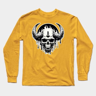 Skull #1 Long Sleeve T-Shirt